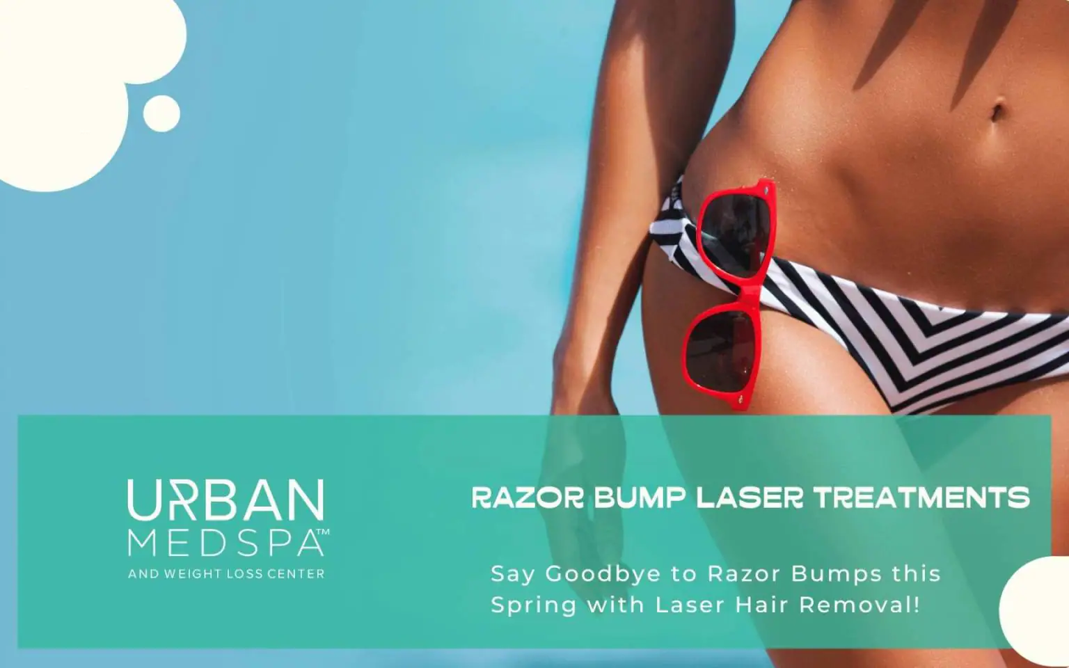 urban medspa weight loss center say goodbye to razor bumps this spring with laser hair removal in charlottle nc
